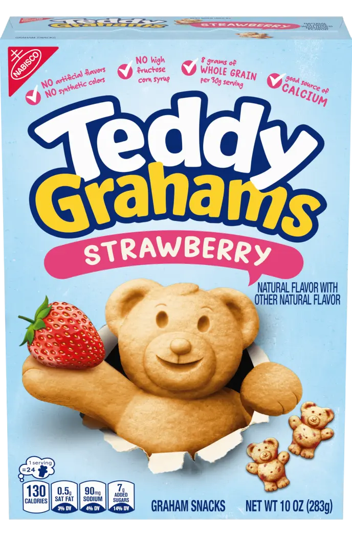 Teddy graham strawberry graham snacks